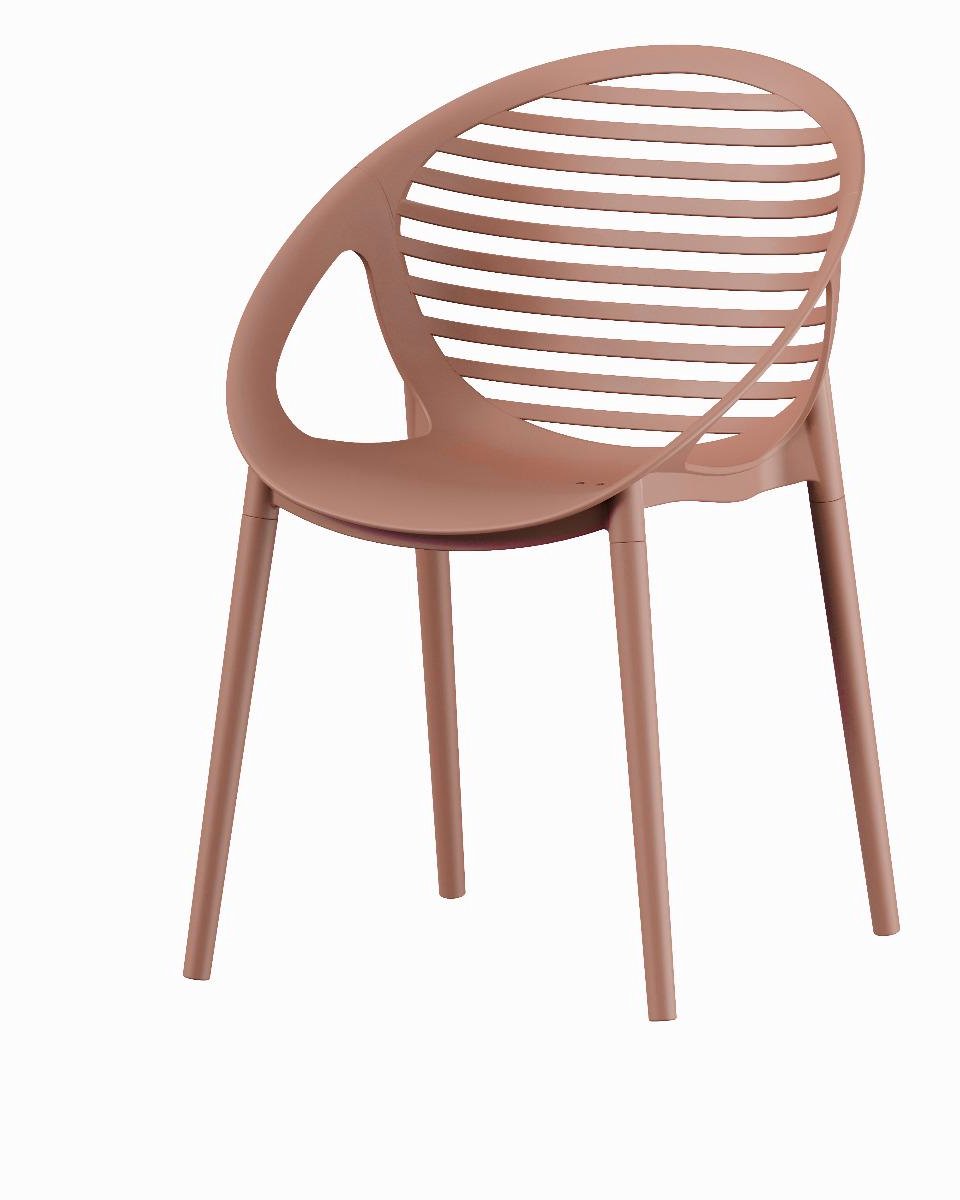 DS4U - Stijn stapelbare tuinstoel - terracotta