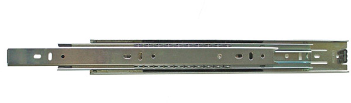 Topslide ladegeleider 757 - 550 mm | draagkracht tot 45 kg | volledig uittrekbaar | set van 2 |