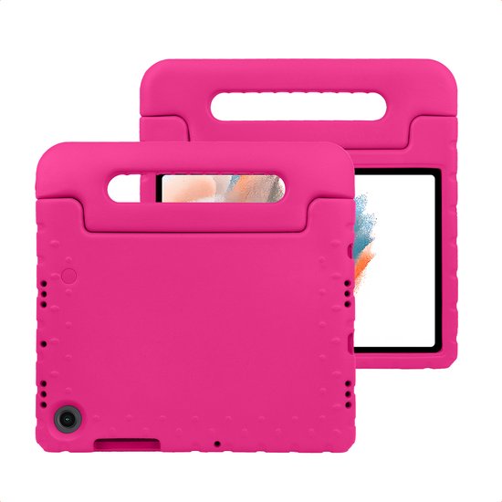 iMoshion Kidsproof Backcover avec poignée pour tablette Samsung Galaxy Tab A8 (2021) - Rose