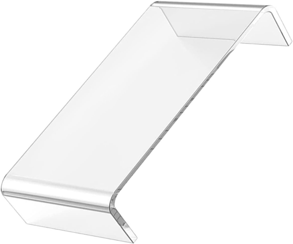 Bureau Monitor Verhoger - Acryl Plank - Ergonomisch Werken - Ruimte Besparend Ontwerp - 38 x 25 cm - Transparant