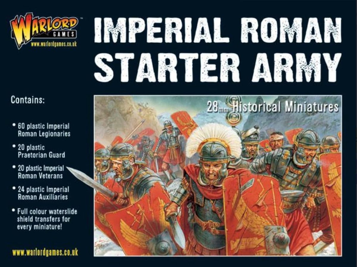 Romeinse Leger Set - Historische Figuren - Tabletop Spel - 124 Delen - Grote Set - Ongeverfd