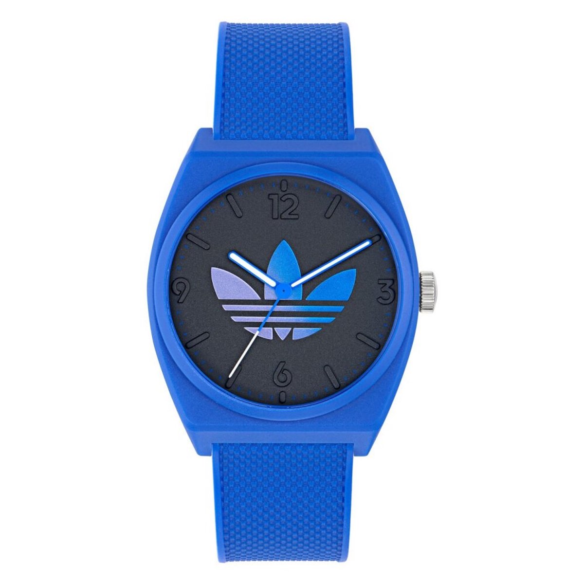 Adidas Originals Project Two Grfx AOST24553 Horloge - Kunststof - Blauw - Ø 38 mm