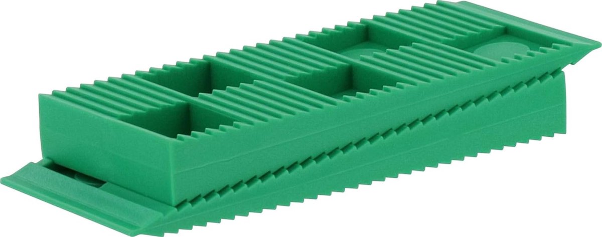 Kunststof Wiggen - Vloer Ondersteuning - Laminaat Leggen - Voor Expansievoegen - 30 Stuks - Groen