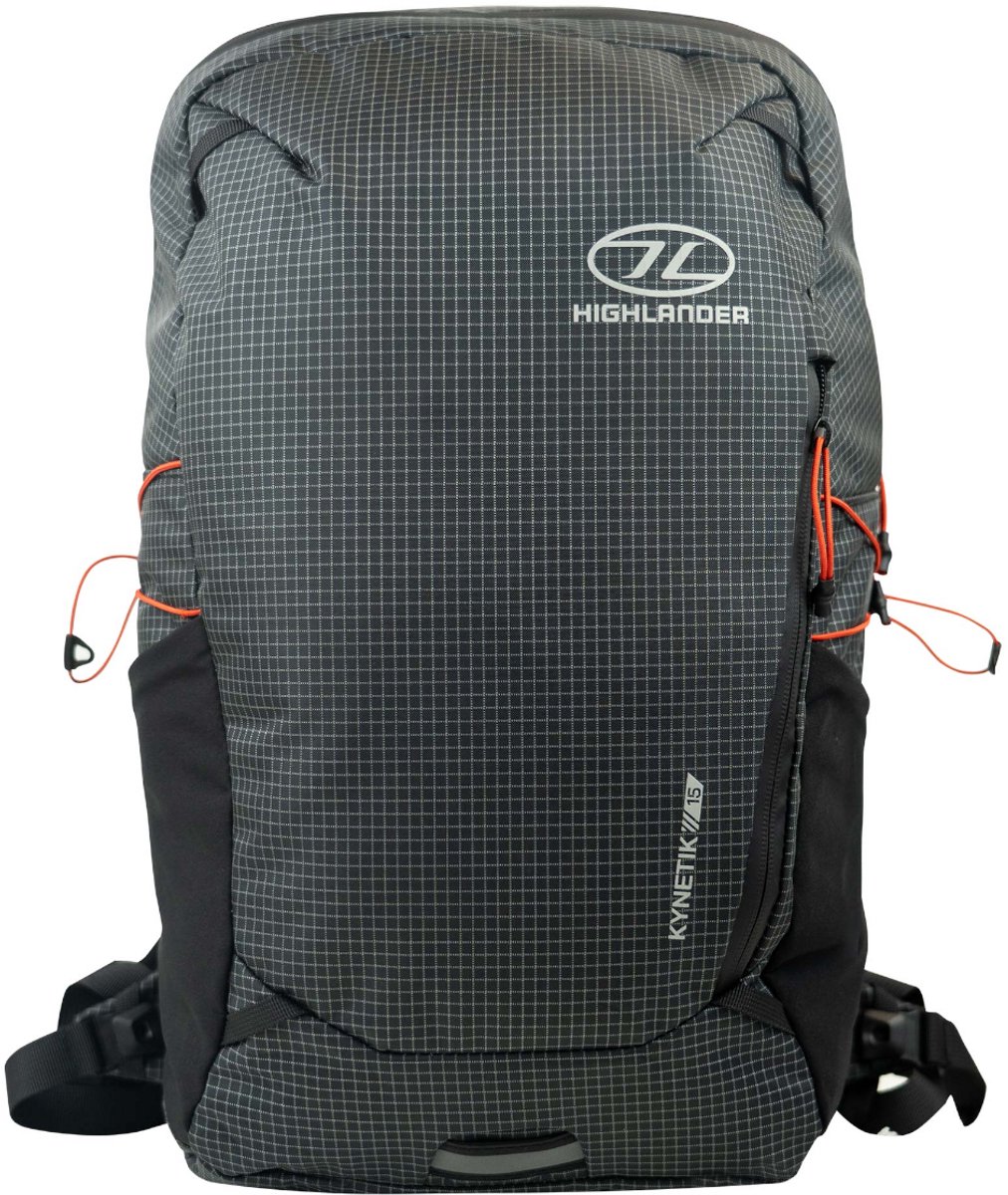 Highlander rugzak allround Kynetik 15 liter - Zwart