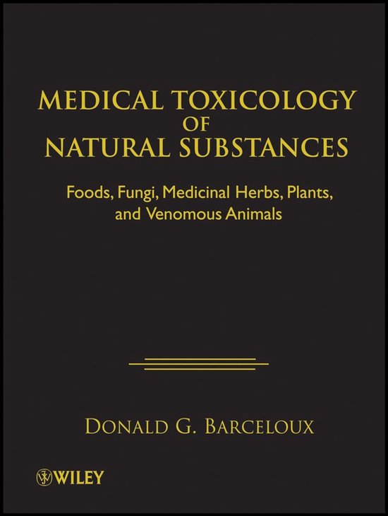 Medical Toxicology of Natural Substances - cover