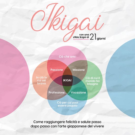 Ikigai: Come raggiungere felicità e salute passo dopo passo ... - cover