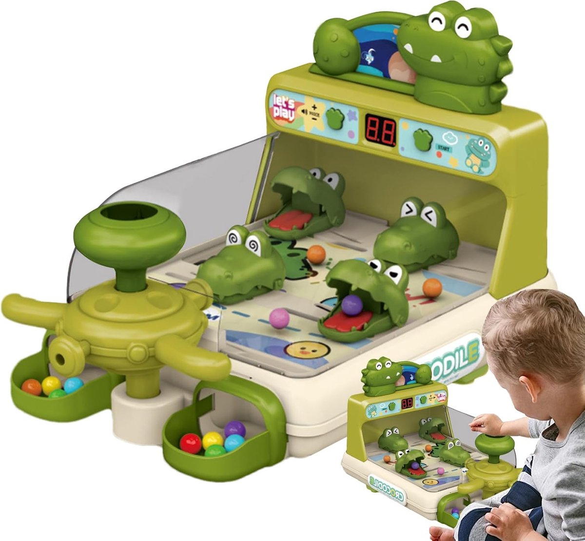 Kinderen Tafelspel - Flipper Spel - Familie Plezier - Meertraps Ontwerp - 18 x 34 cm