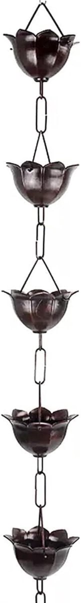 Regenketting Watervanger - Goot Vervanger - Dakrand Afvoer - Verstelbare Lengte - 150cm