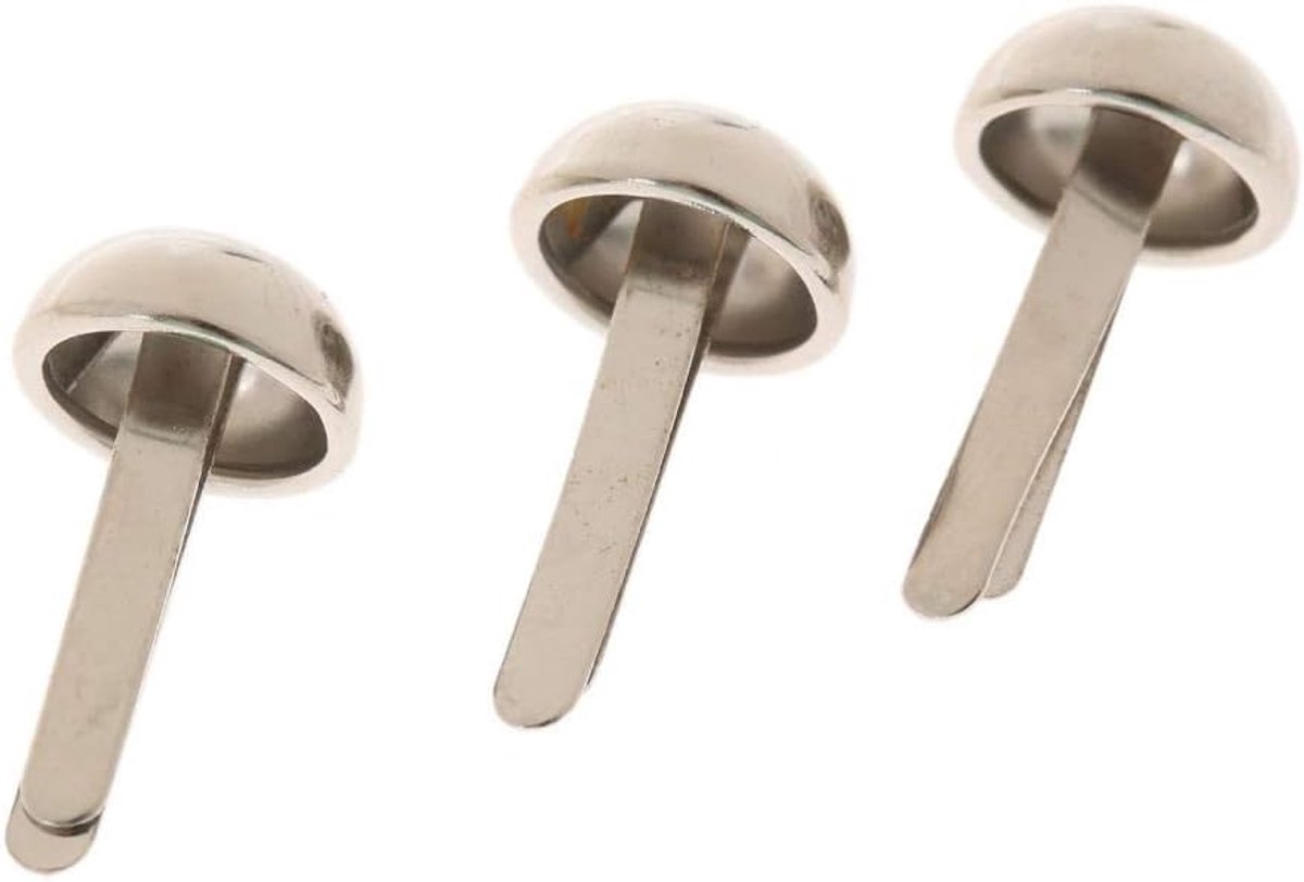 Decoratieve Spijkers - Kleine Nagels Tacks - Meubels Stofferen - Ronde Koepelkop - 8x16mm - Zilver