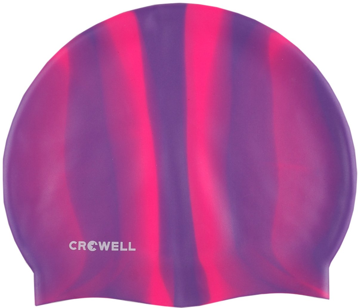 Crowell Badmuts Zwem Siliconen Multi Flame Paars-Roze kol.05