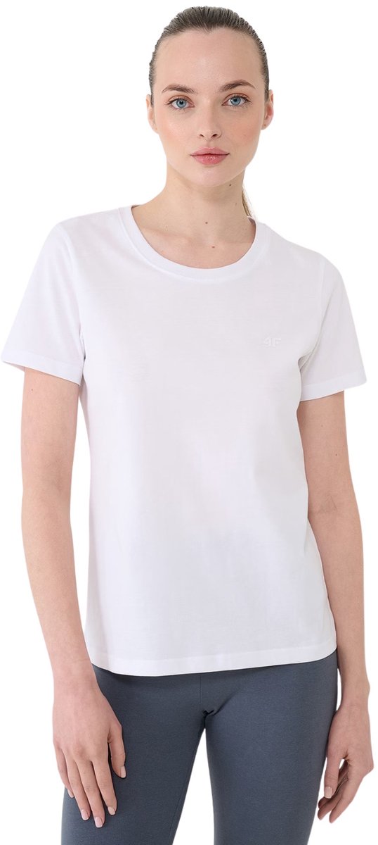 4F T-shirt Dames Wit - Maat XL