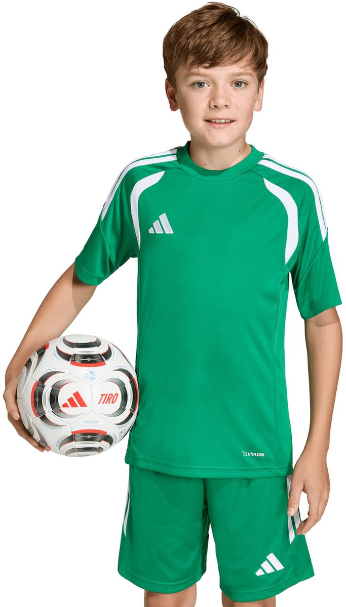 adidas T-shirt Kinderen Tiro 26 League Jersey Groen - Maat 140cm