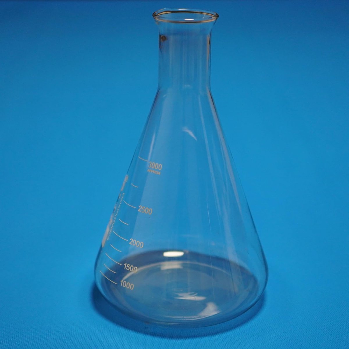 Erlenmeyer Kolf - Borosilicaatglas Fles - Laboratorium Gebruik - Zware Wand - 50ml