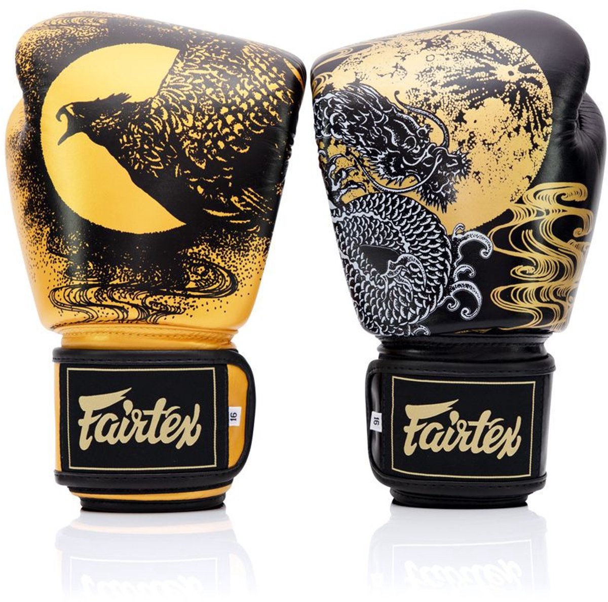 Fairtex Harmony Six Serie - Leren Bokshandschoenen - 14oz - Drie Lagen Vulling - Brede Klittenband