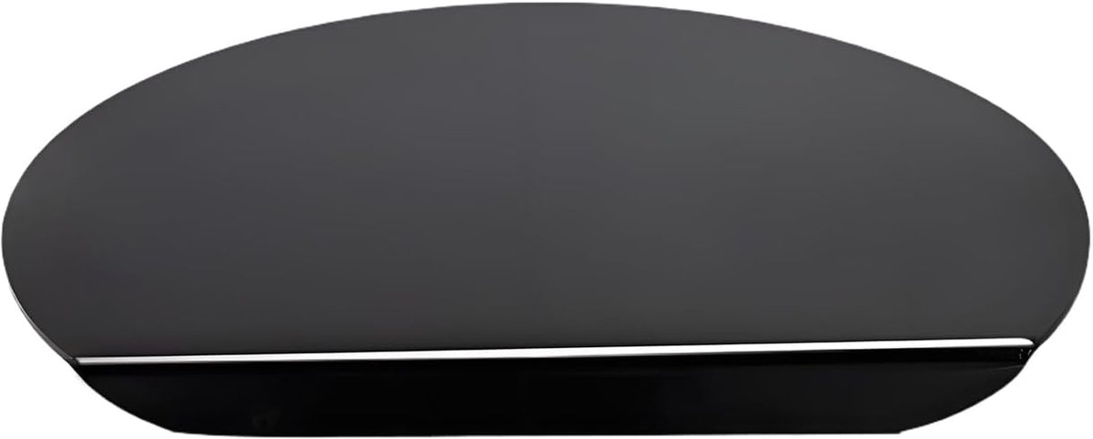 Snijplank met rand - Keuken snijplank - Voedsel bereiden - Antislip mat - 41x31 cm - Zwart