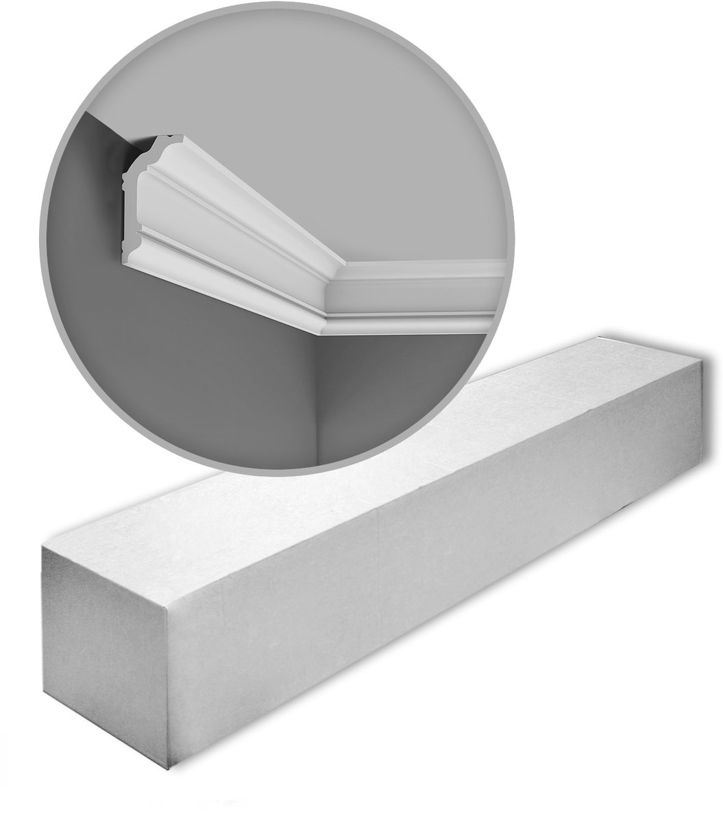 Orac Decor CX176-box AXXENT 1 doos 24 stukken Kroonlijst 48 m
