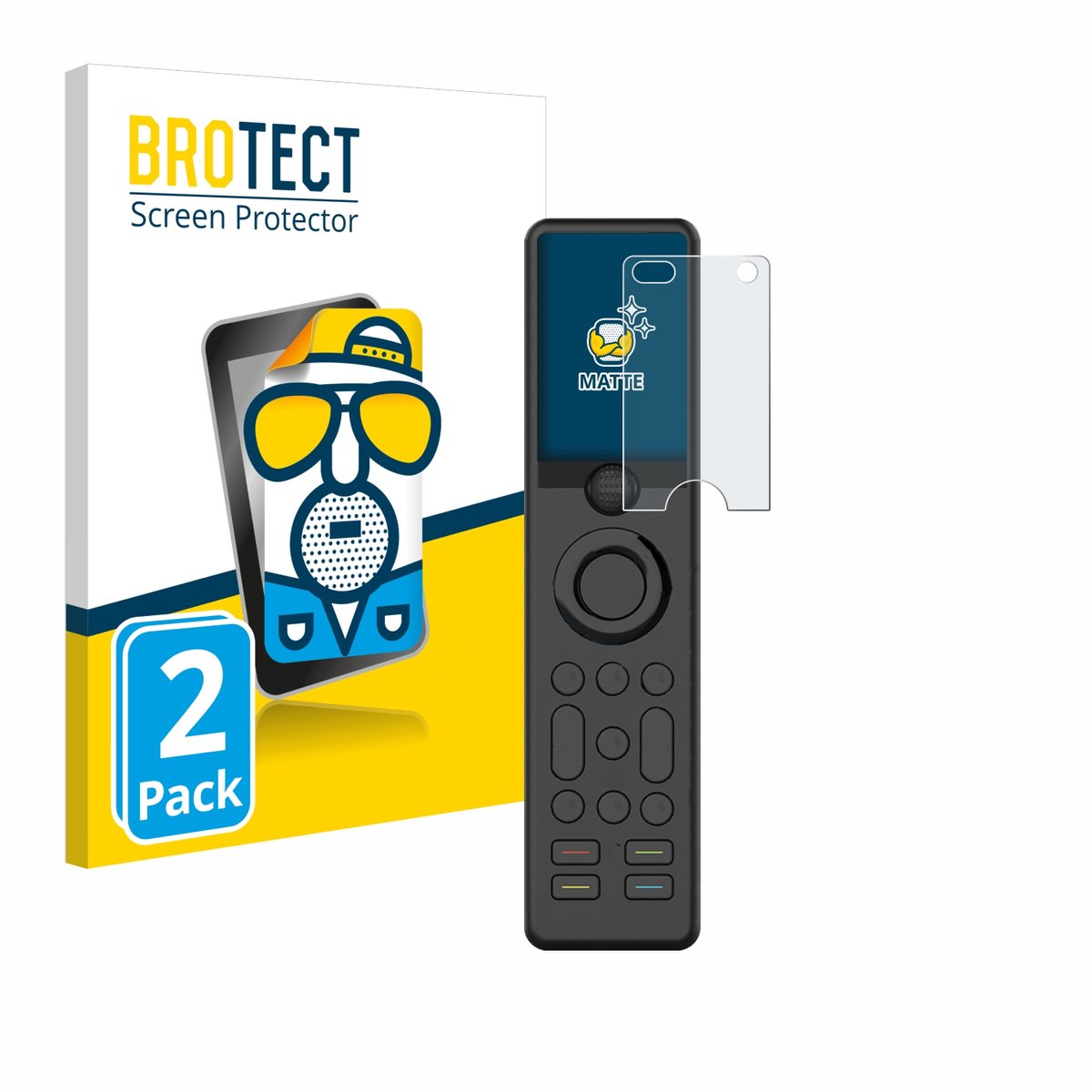 BROTECT - Screenprotector voor Sofabaton X1 - Folie Beschermfolie matte 2 Stuks