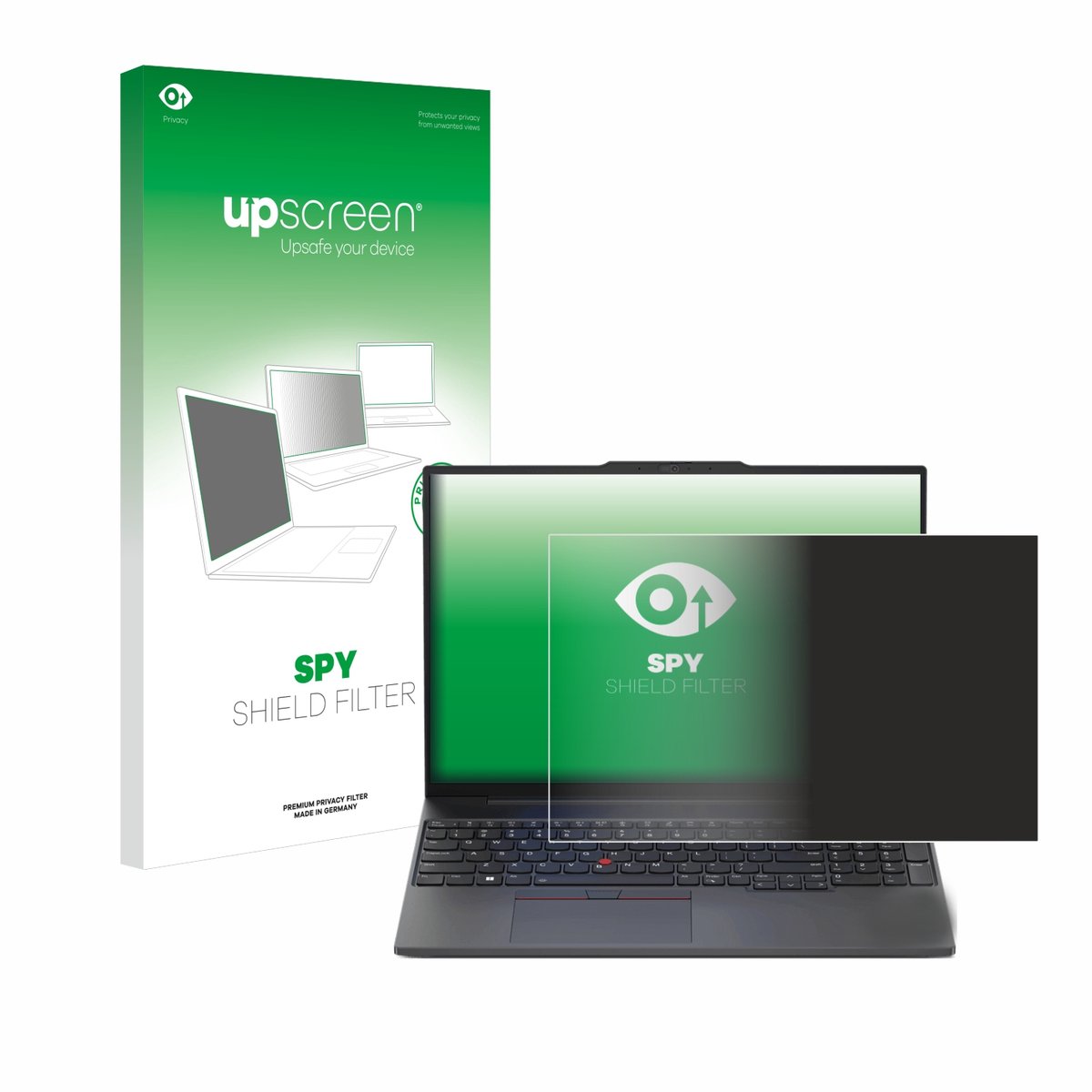 upscreen - privacyscherm voor Lenovo ThinkPad E16 Gen 1 - privacy filter screenfilter Blauwlichtfilter