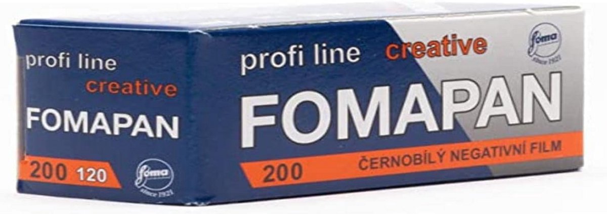 Zwart-Wit Negatief Film 200 ISO Rol 120 - 5 Stuks
