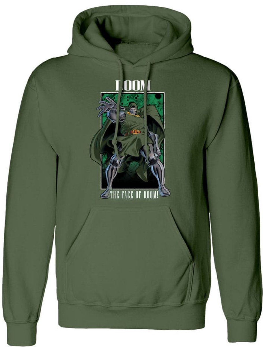 Heroes Inc Marvel Hooded Sweater Superman The Face Of Doom Size XL Sweaters