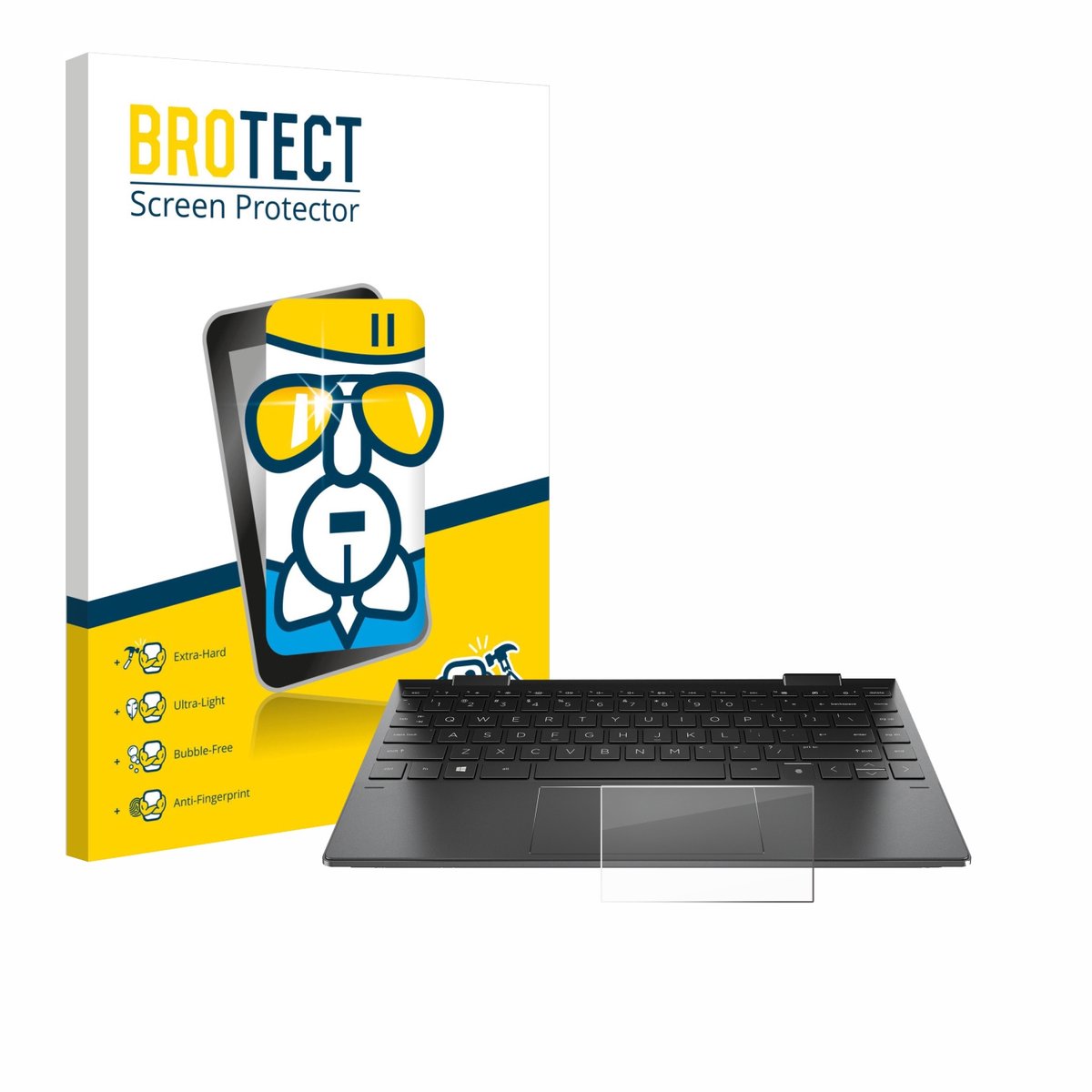 Screenprotector voor HP Envy x360 (13-X) (ALLEEN Touch Trackpad) Beschermglas transparant