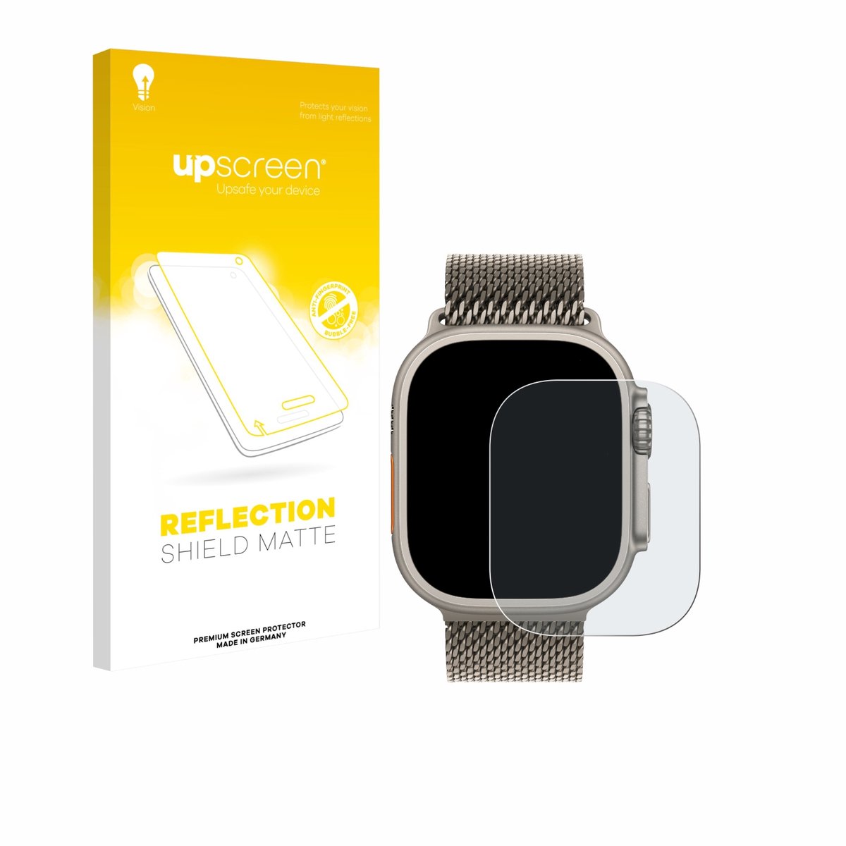 upscreen - Screenprotector voor Apple Watch Ultra 3 - Folie Beschermfolie anti glare matte
