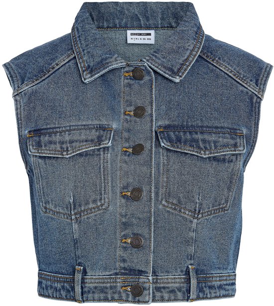 Noisy May NOS DE Nmdebra L/S Denim Jas Lb Bg Noos Jeansjack Dames, Lichtblauw jeans