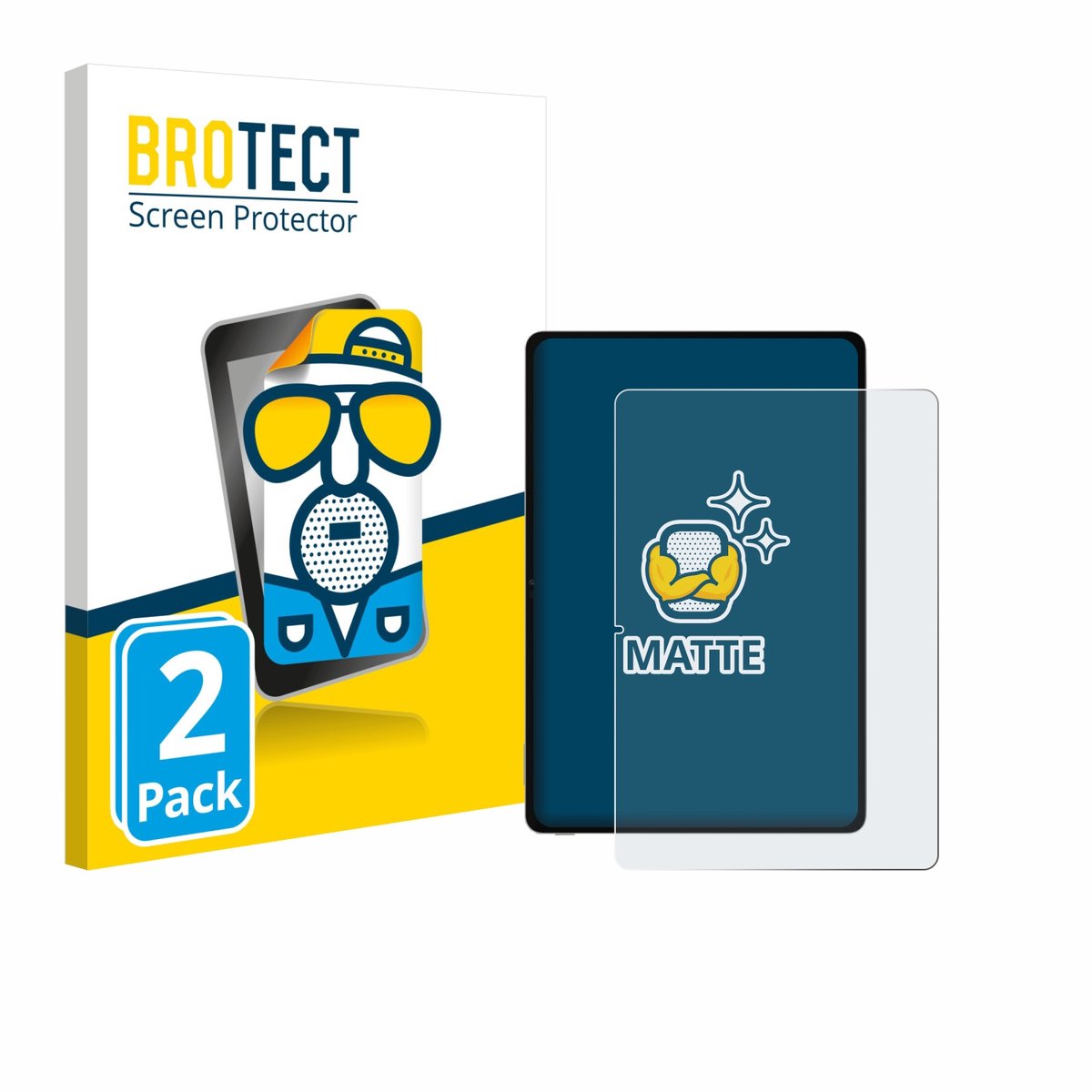 BROTECT - Screenprotector voor Honor Pad V9 - Folie Beschermfolie matte 2 Stuks