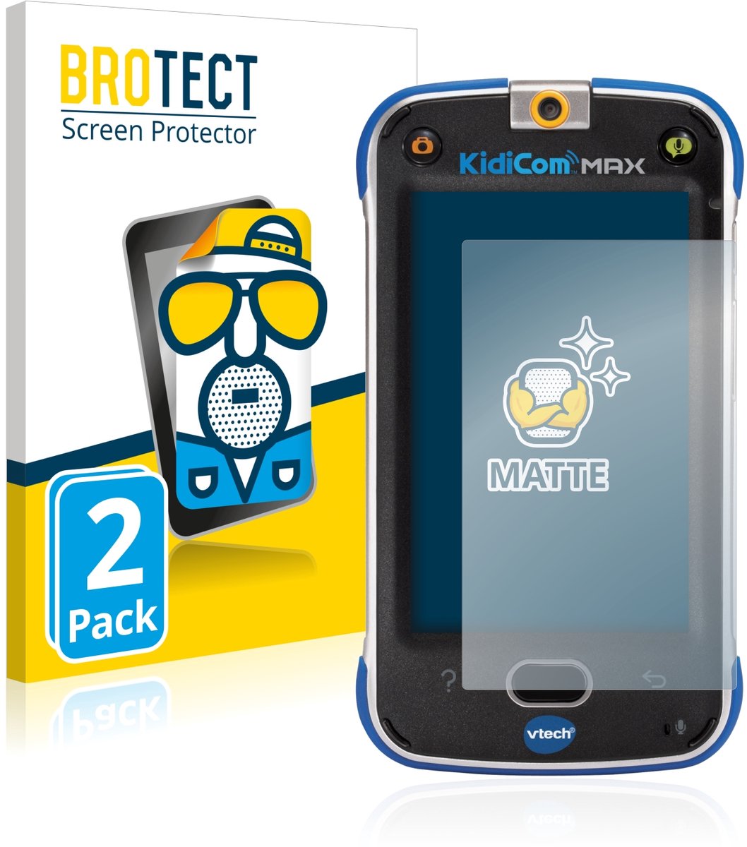 BROTECT - Screenprotector voor Vtech Kidicom Max - Folie Beschermfolie matte 2 Stuks
