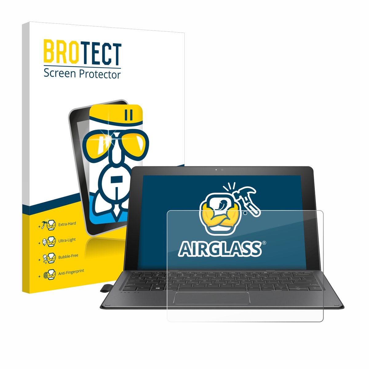 Screenprotector voor HP Pro x2 612 G2 Beschermglas transparant