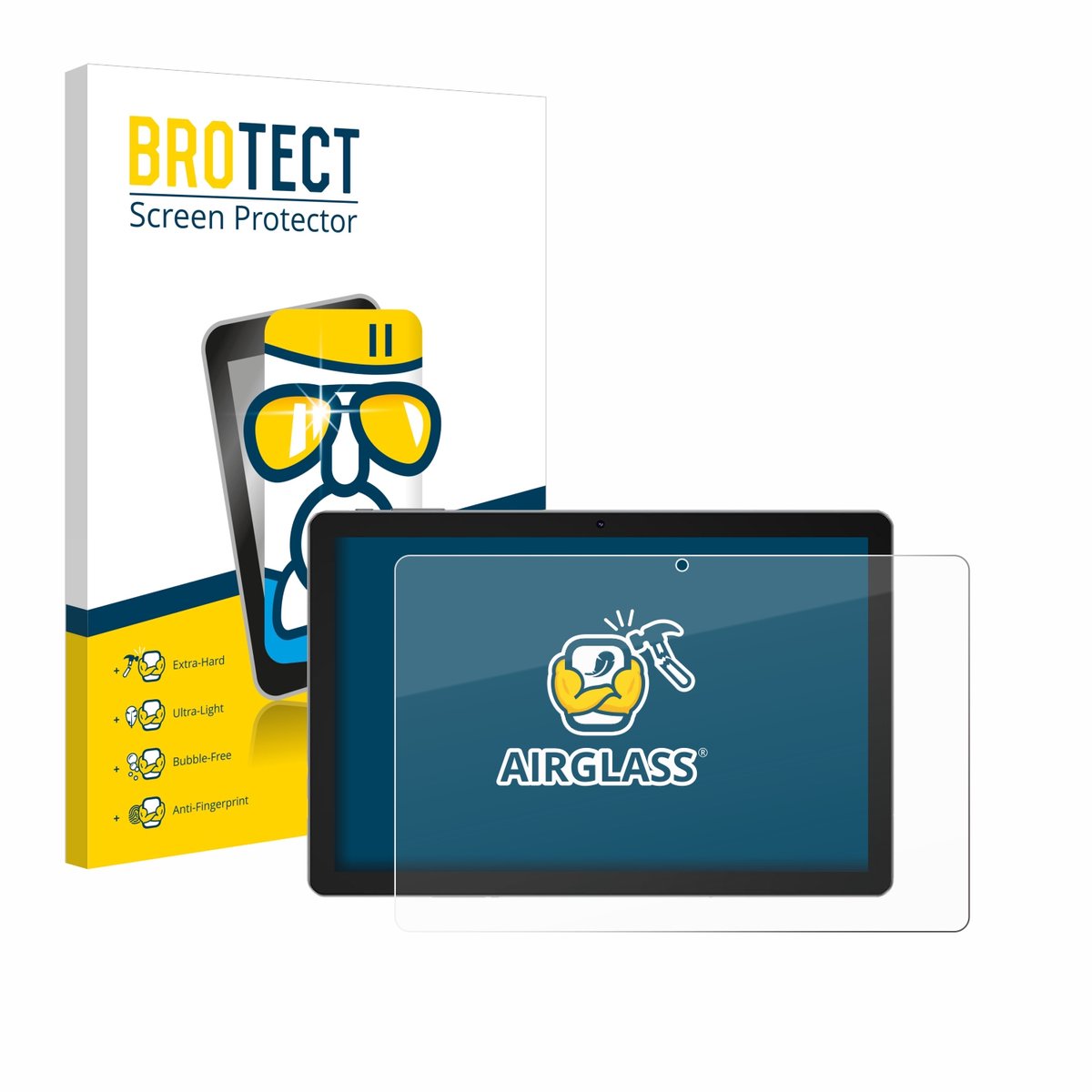 Screenprotector voor Xgody N02 Pro 10.1" Beschermglas transparant