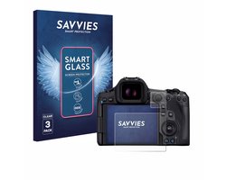 3 Stuks Savvies Screenprotector - geschikt voor Canon EOS R5 Mark II - beschermfolie glas transparant