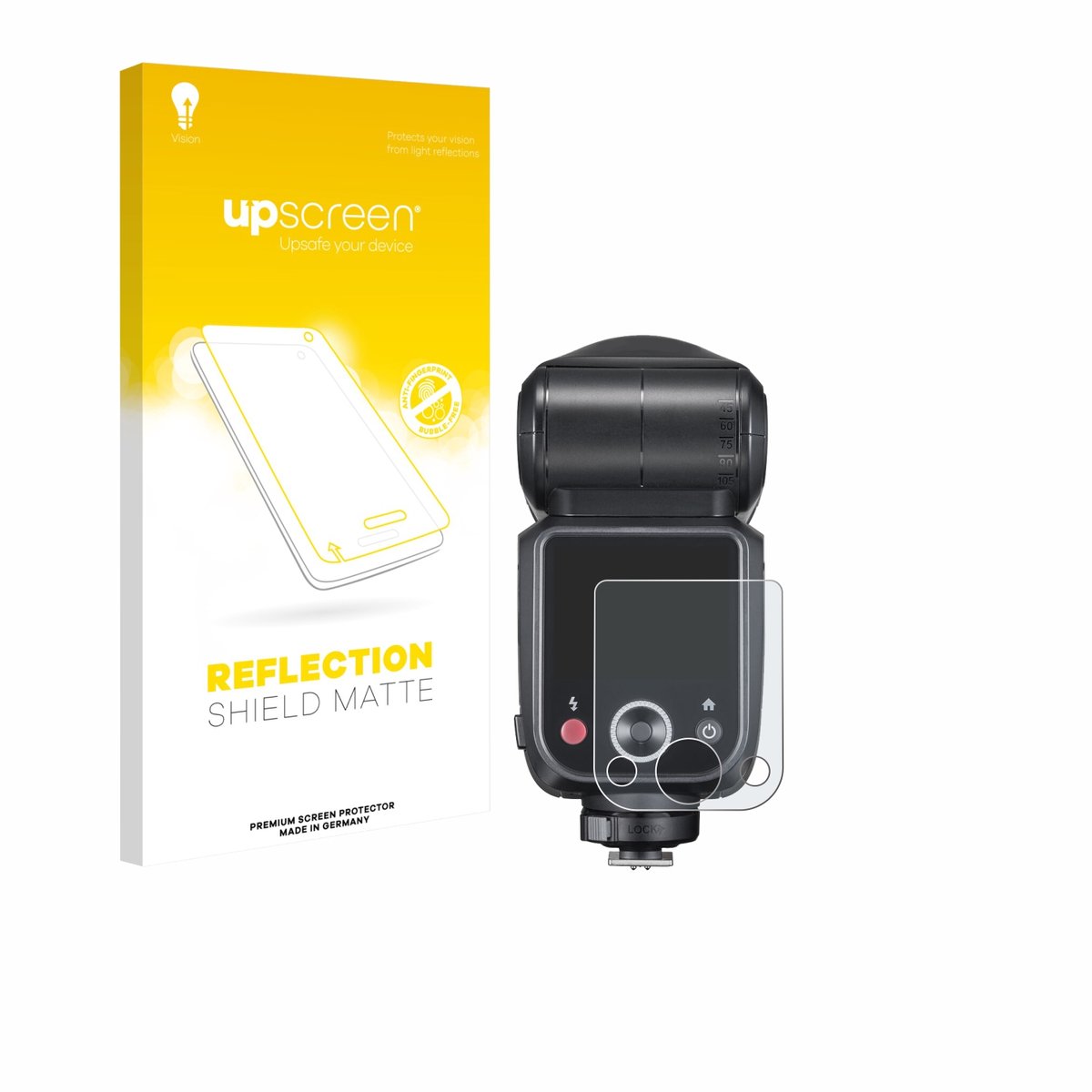 upscreen - Screenprotector voor Godox V100 - Folie Beschermfolie anti glare matte