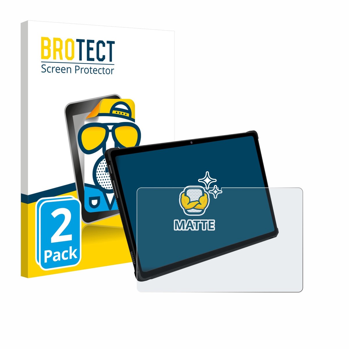 BROTECT - Screenprotector voor FASTWD X609 T181-EEA 11" - Folie Beschermfolie matte 2 Stuks