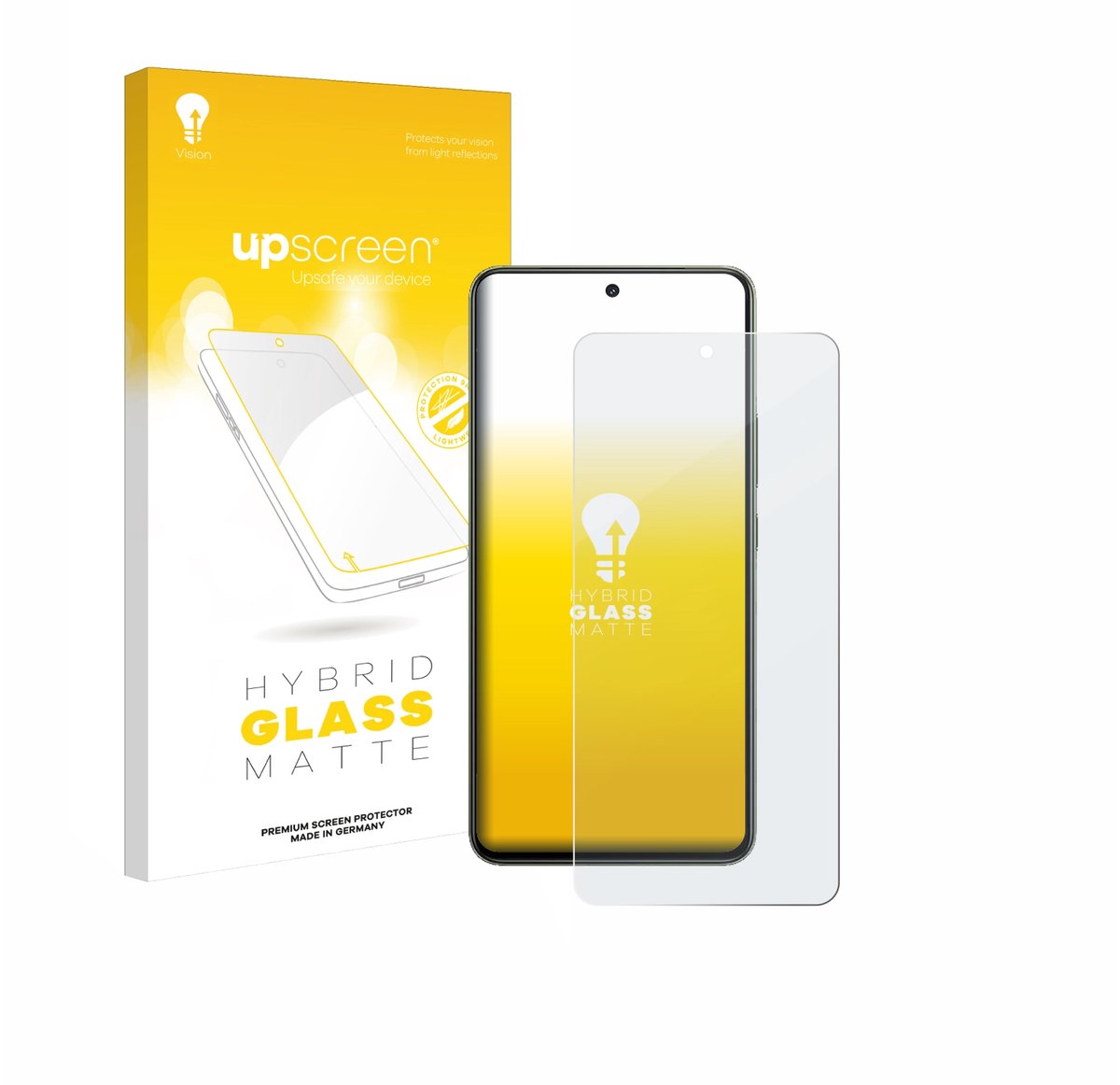 upscreen - Screenprotector voor Vivo Y400 Pro - Folie Beschermfolie Beschermglas matte