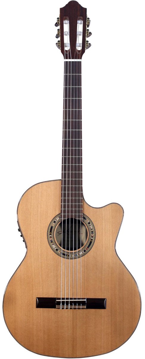 Kremona Performer Series Verea VA elektrisch-akoestische klassieke gitaar met gigbag