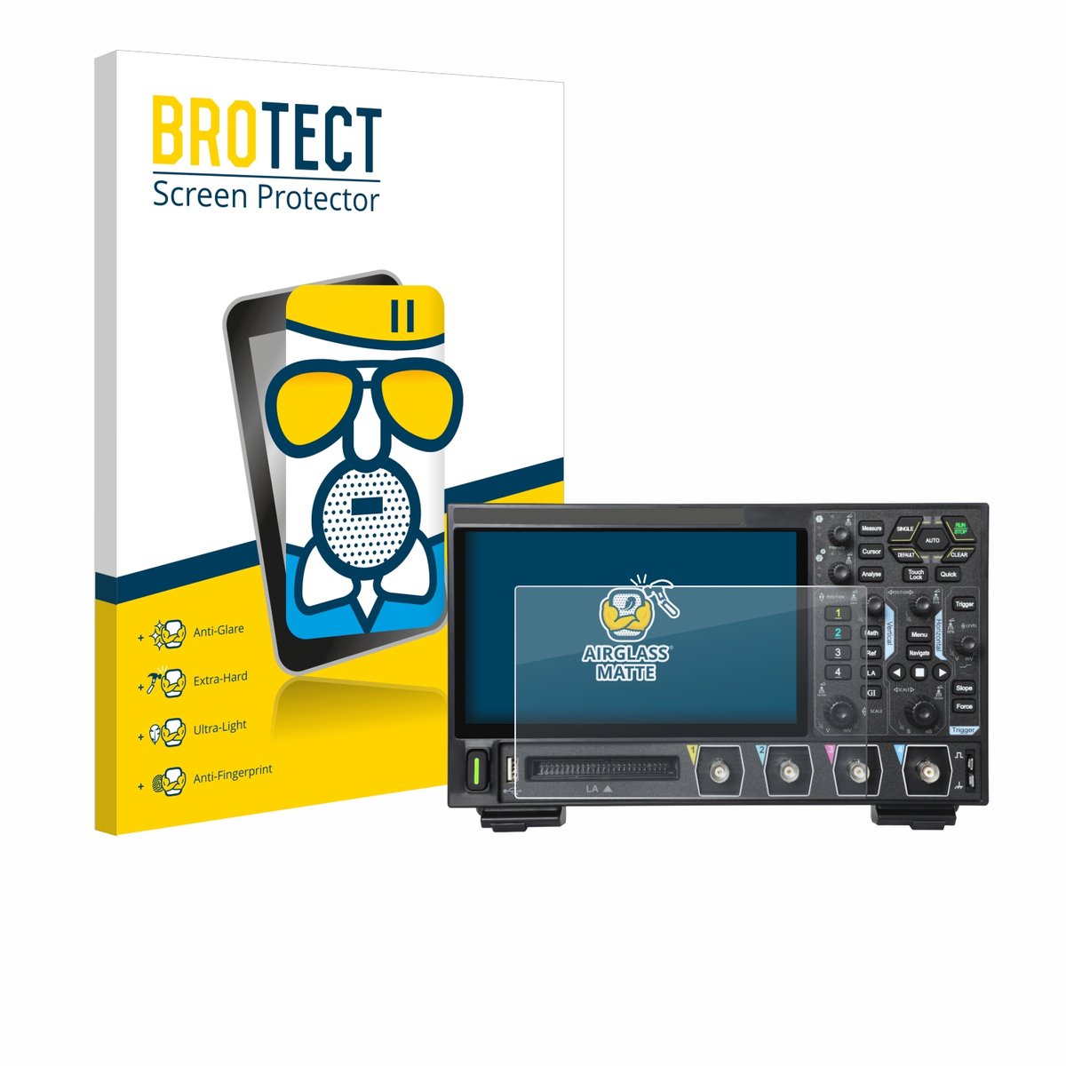 BROTECT - Screenprotector voor Rigol DHO914 - Folie Beschermfolie Beschermglas matte