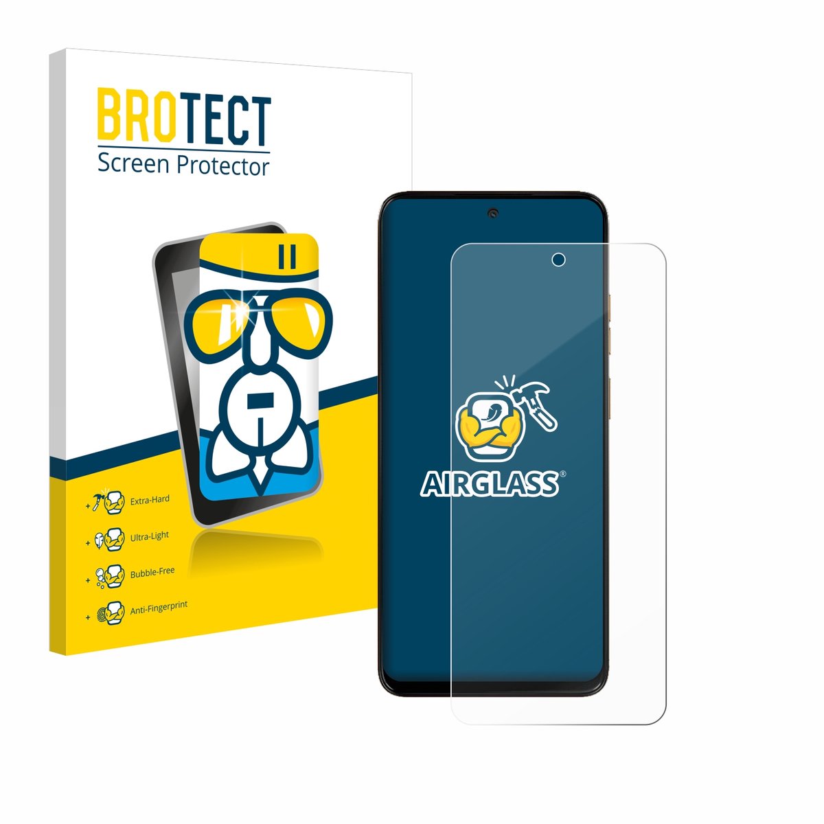 Screenprotector voor Motorola Moto G15 Beschermglas transparant