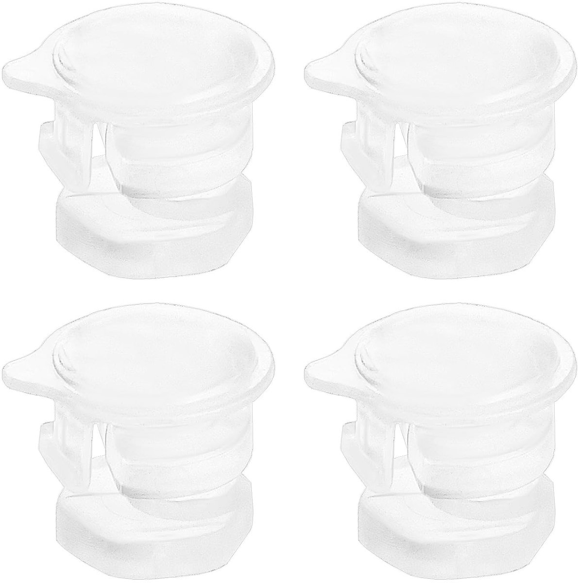 Helmspelden Set - Compatibel met Shoei Helmen - 6 mm