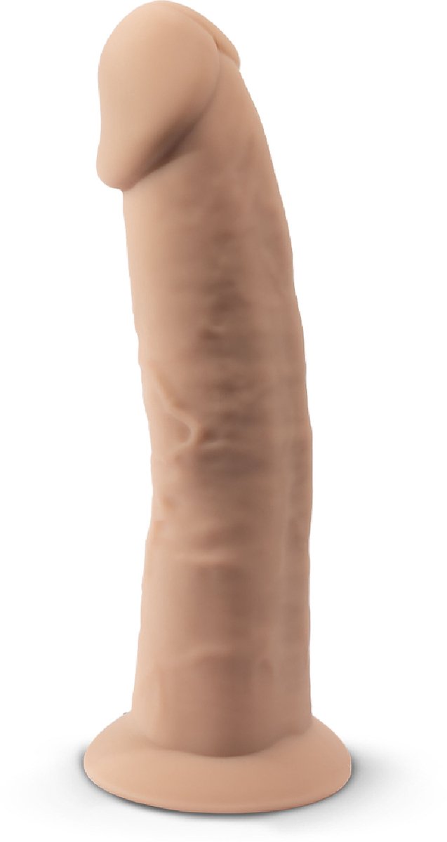 SILEXD – Dual Density siliconen beige dildo – 15.4 cm