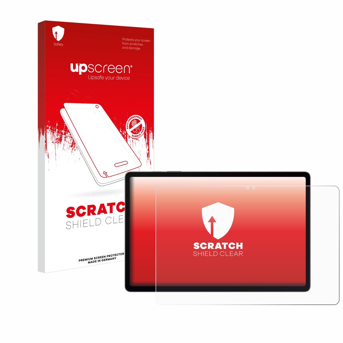upscreen - Screenprotector voor Samsung Galaxy Tab S9 FE+ - Folie Beschermfolie transparant