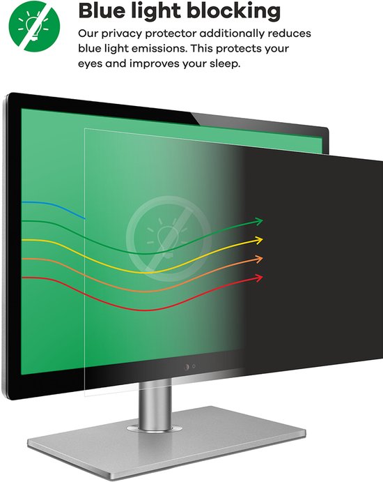 upscreen - filtre de confidentialité pour Dell Professional P2723DE - filtre de confidentialité filtre d'écran filtre de lumière bleue