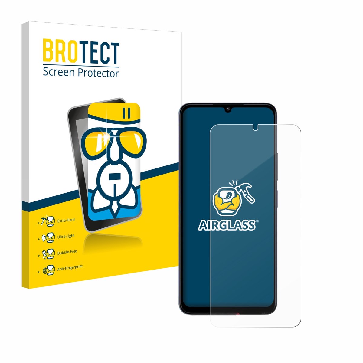 Screenprotector voor Xiaomi Poco C65 Beschermglas transparant