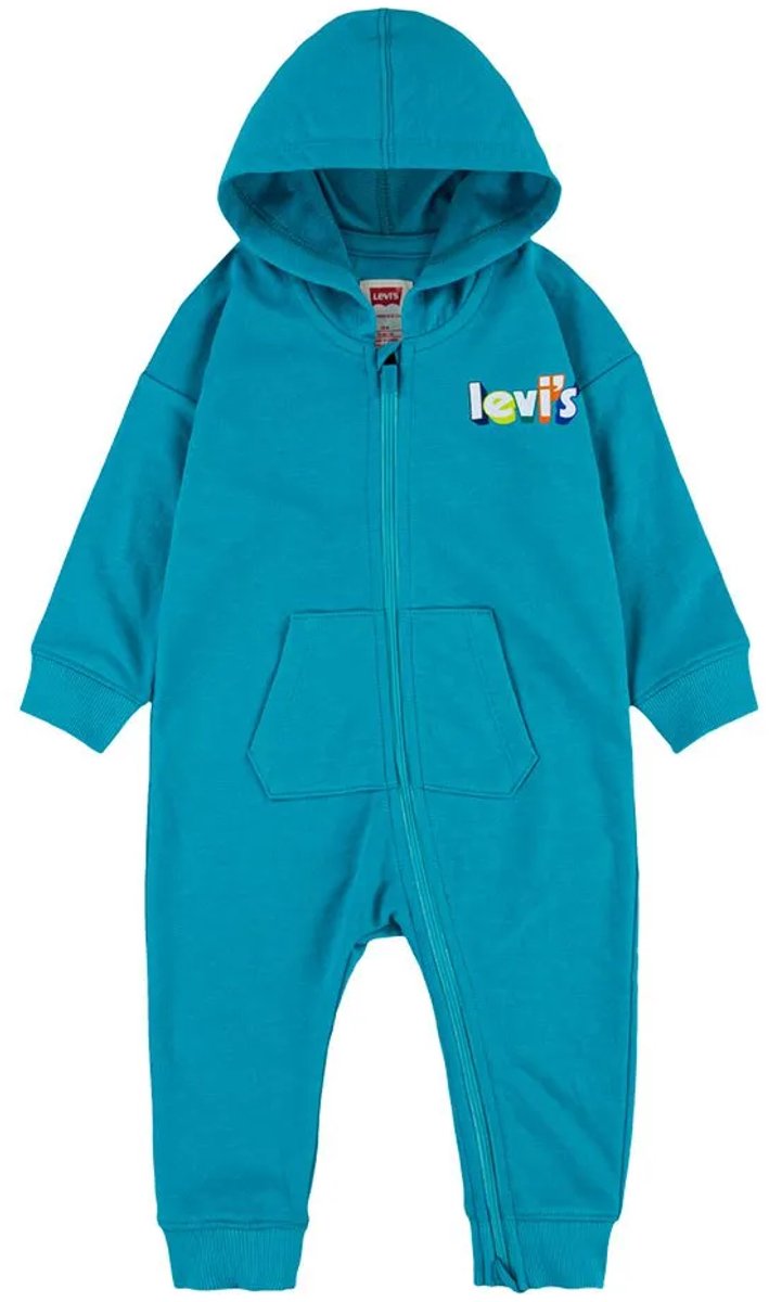 Levi´s ® Kids Poster Logo Play All Day Cover Set 18 Months Jongens Meisjes Aqua Heather