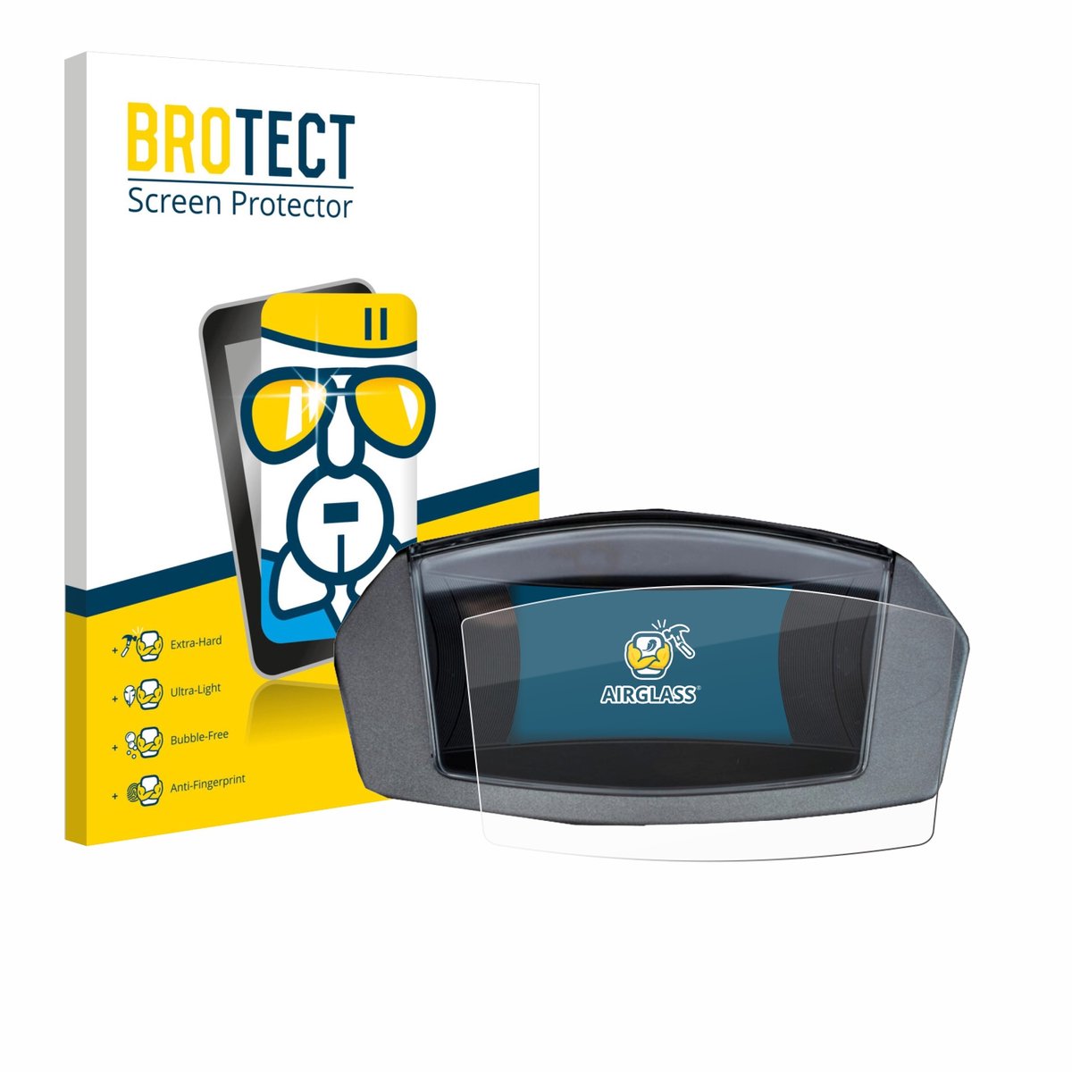 Screenprotector voor Yamaha NMAX 125 2024 Beschermglas transparant
