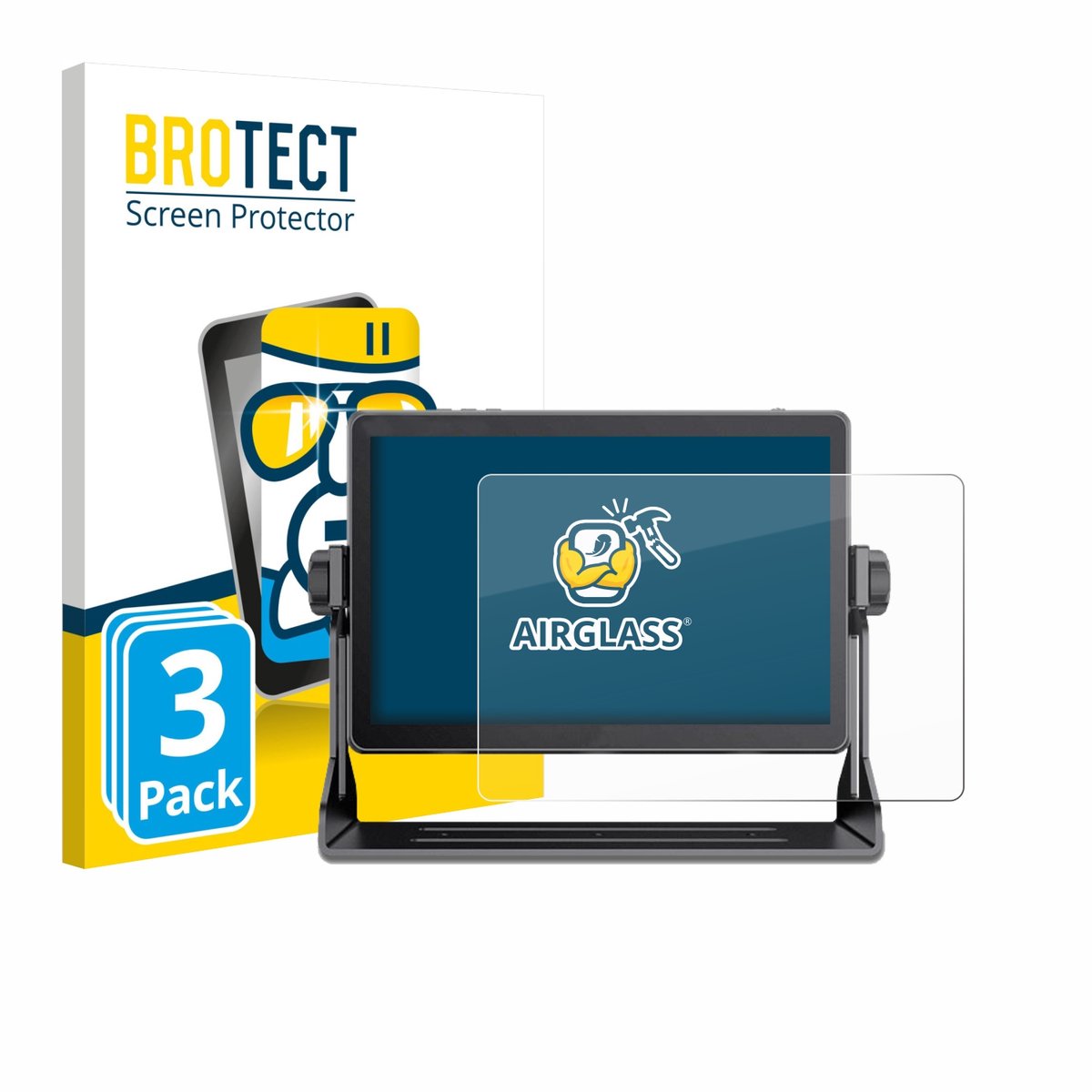 Screenprotector 3 Stuks voor Feelworld LUT 11H 10.1" Beschermglas transparant