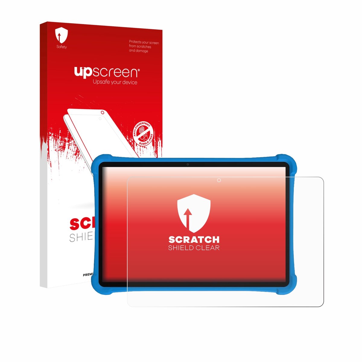 upscreen - Screenprotector voor Alldocube iPlay 70 SE - Folie Beschermfolie transparant