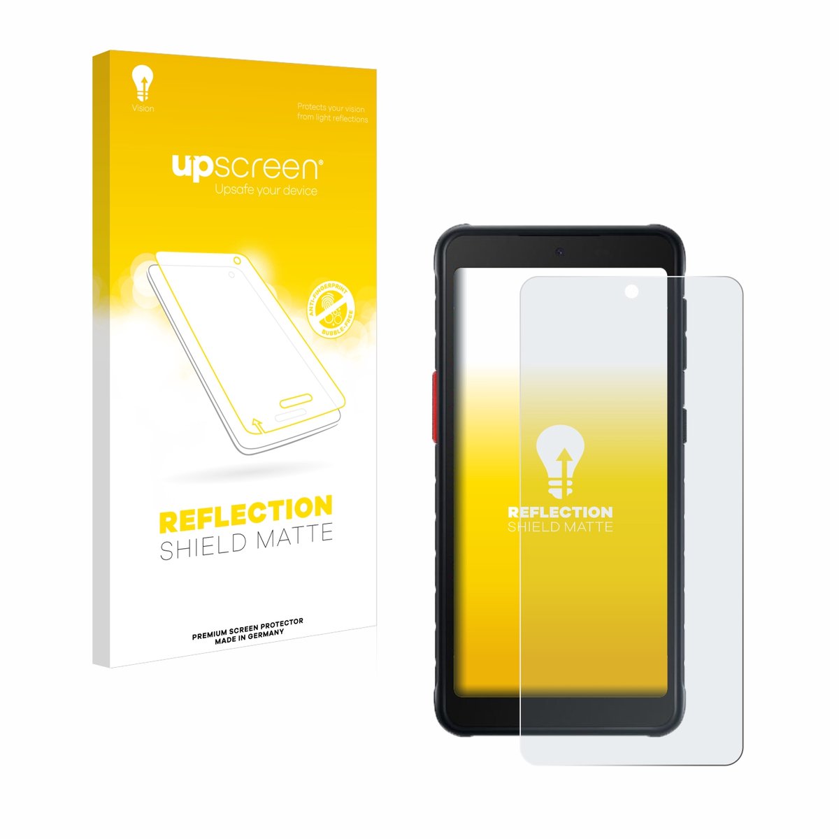 upscreen - Screenprotector voor Samsung Galaxy XCover 5 - Folie Beschermfolie anti glare matte