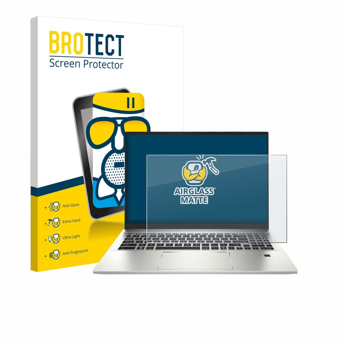 BROTECT - Screenprotector voor MSI Prestige A16 AI+ - Folie Beschermfolie Beschermglas matte