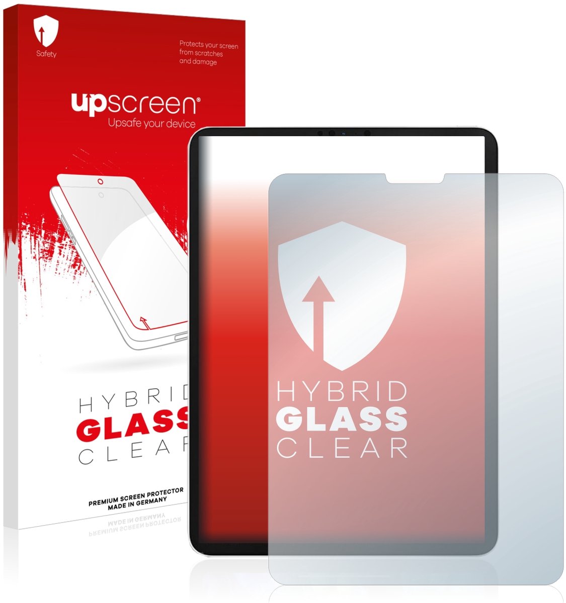 upscreen - Screenprotector voor Apple iPad Pro 11" 2021 (3. Gen.) - Folie Beschermfolie Beschermglas transparant